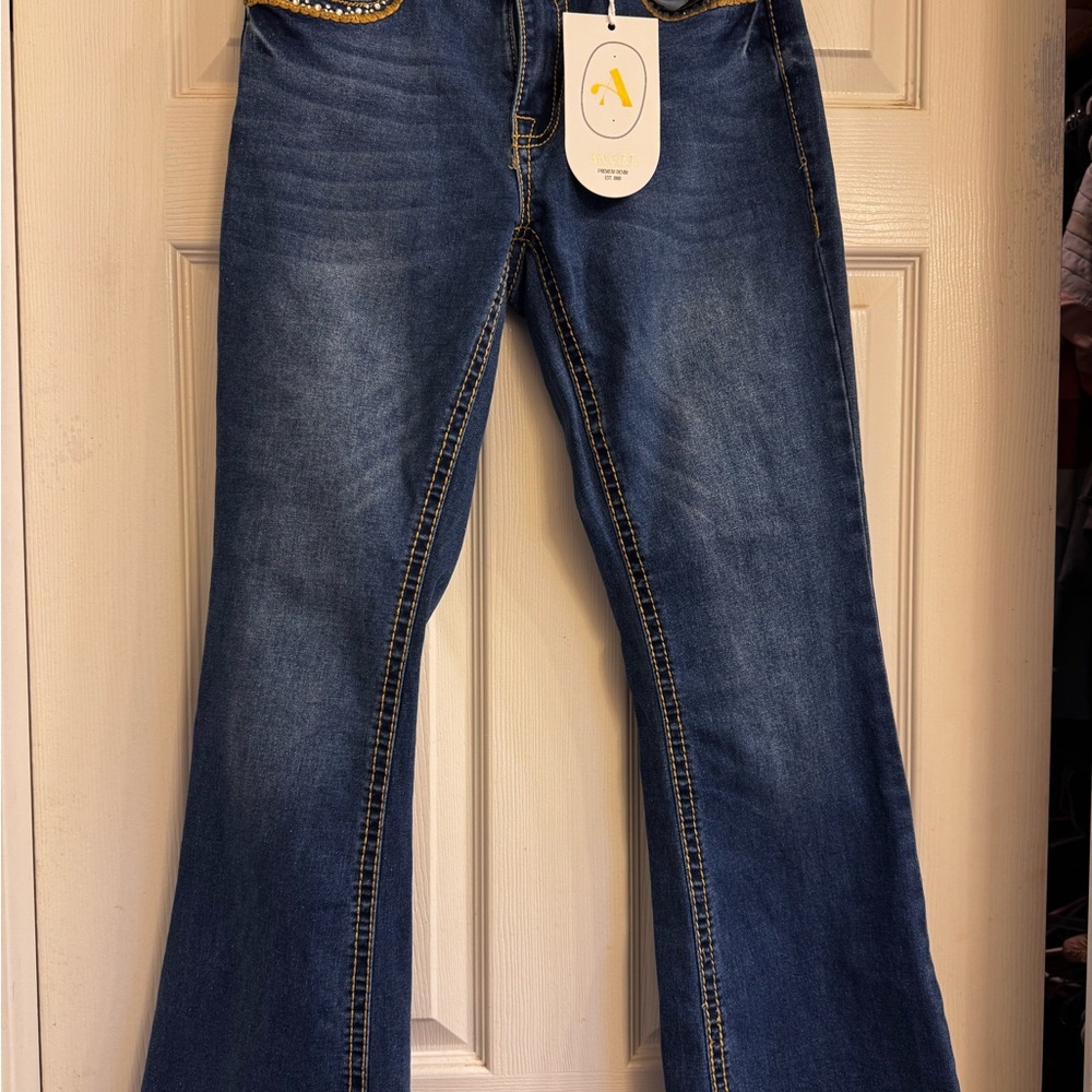 Angel Blue Flare Women's Jeans